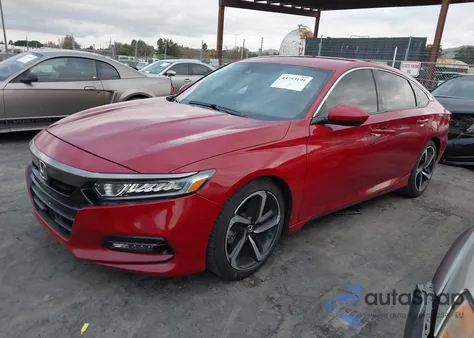 2019 Honda Accord Sport z USA, uszkodzony, nr VIN 1HGCV1F39KA071086